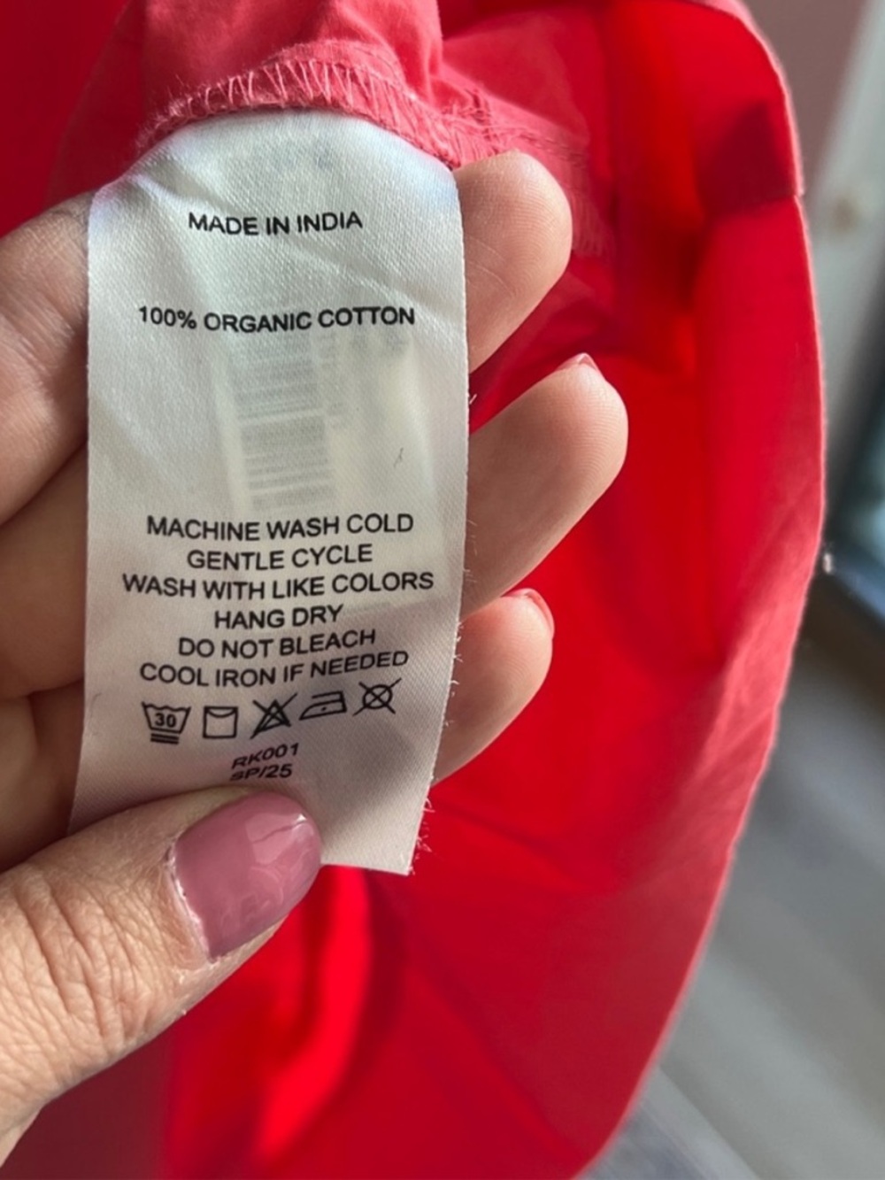NWOT Quince 100% Organic Cotton Poplin Tiered Maxi Dress L bright flowy - Picture 5 of 7